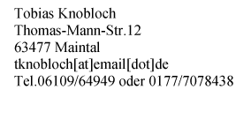 Impressum Impressum